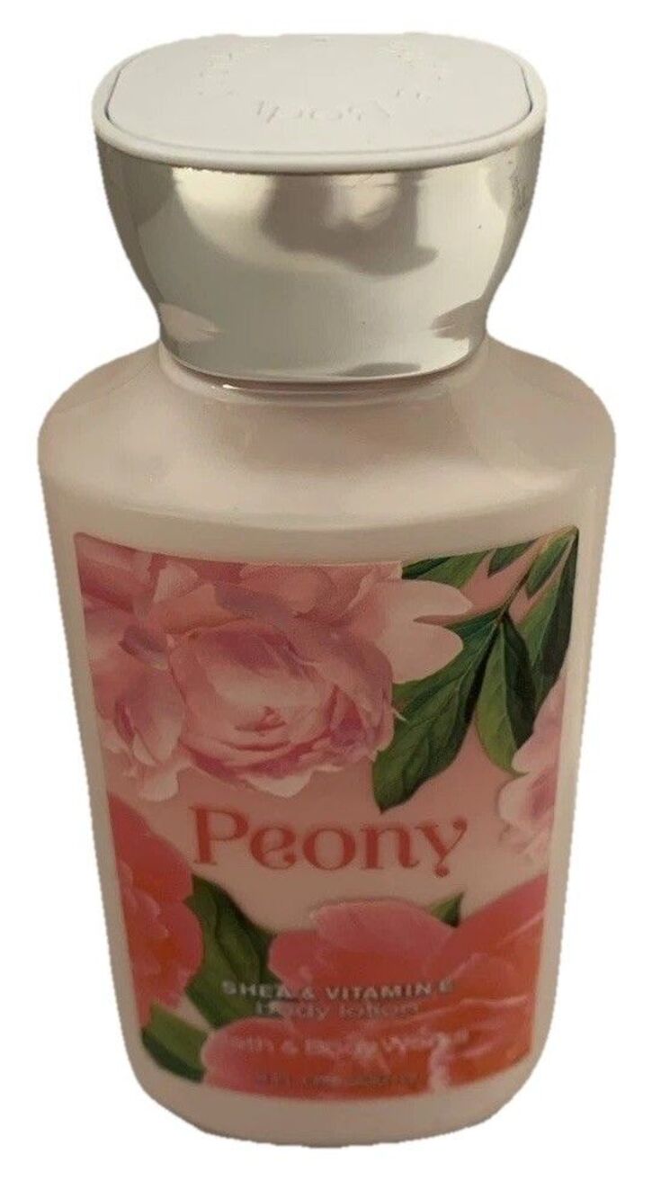 Bath & Body Works ORIGINAL CLASSIC PEONY Body Lotion 8 Fl Oz RARE Discontinued